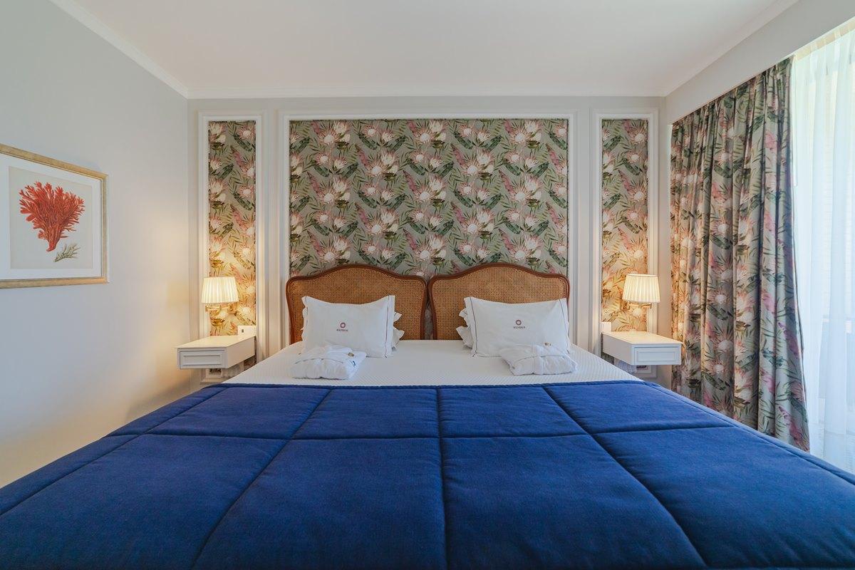 Hotel Solverde Spa And Wellness Center Вила-Нова-ди-Гая Экстерьер фото A bedroom at the hotel